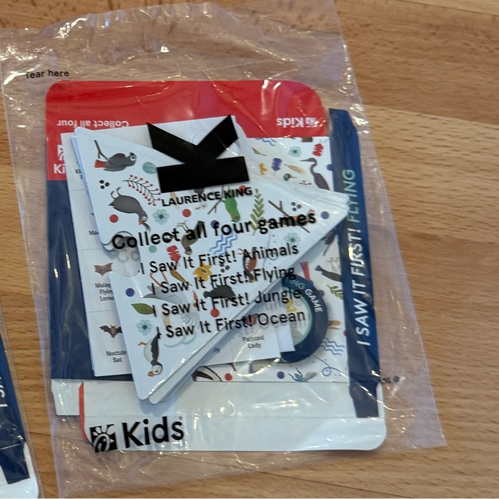 I saw it first flying! Laurence King Card Game Set